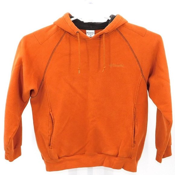 Columbia  Burnt Orange Pull-over Hooded Sweatshirt - Picture 1 of 5
